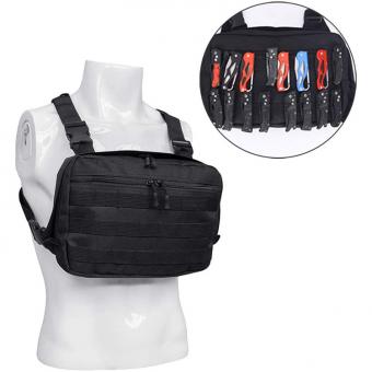 600D Oxford Harness Tactical Chest Pouch Radio Holster Gear Bag поставщик