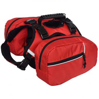 Dog Backpack Hiking Gear Detachable Saddle Bag поставщик