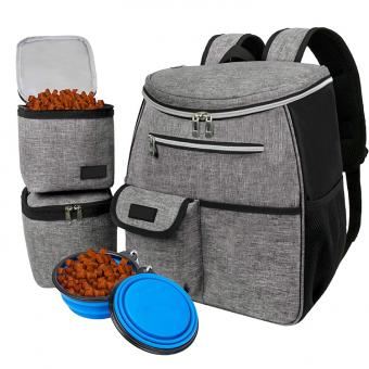Dog Travel Bag Backpack Organizer with Poop Bag Dispenser поставщик
