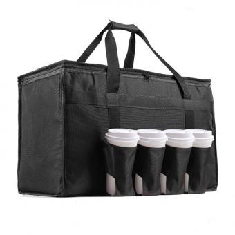 Foldable Lunch Insulated Cooler bag Heated Food Delivery Bag Thermal поставщик