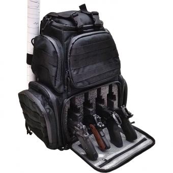 4 Pistol Tactical Gun Backpack Handgun Shooting Range Backpack поставщик