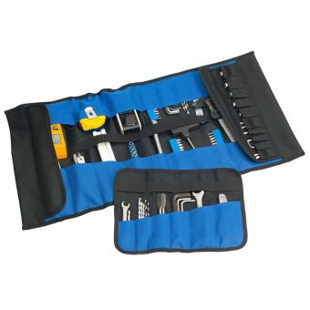 Professional Black Roll Bags With Custom Printed Logo For Tools поставщик